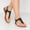 Anna Field Leather - Teensandalen - Black