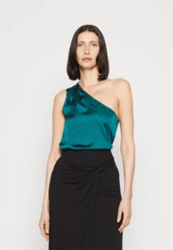 Anna Field Top - Dark Green
