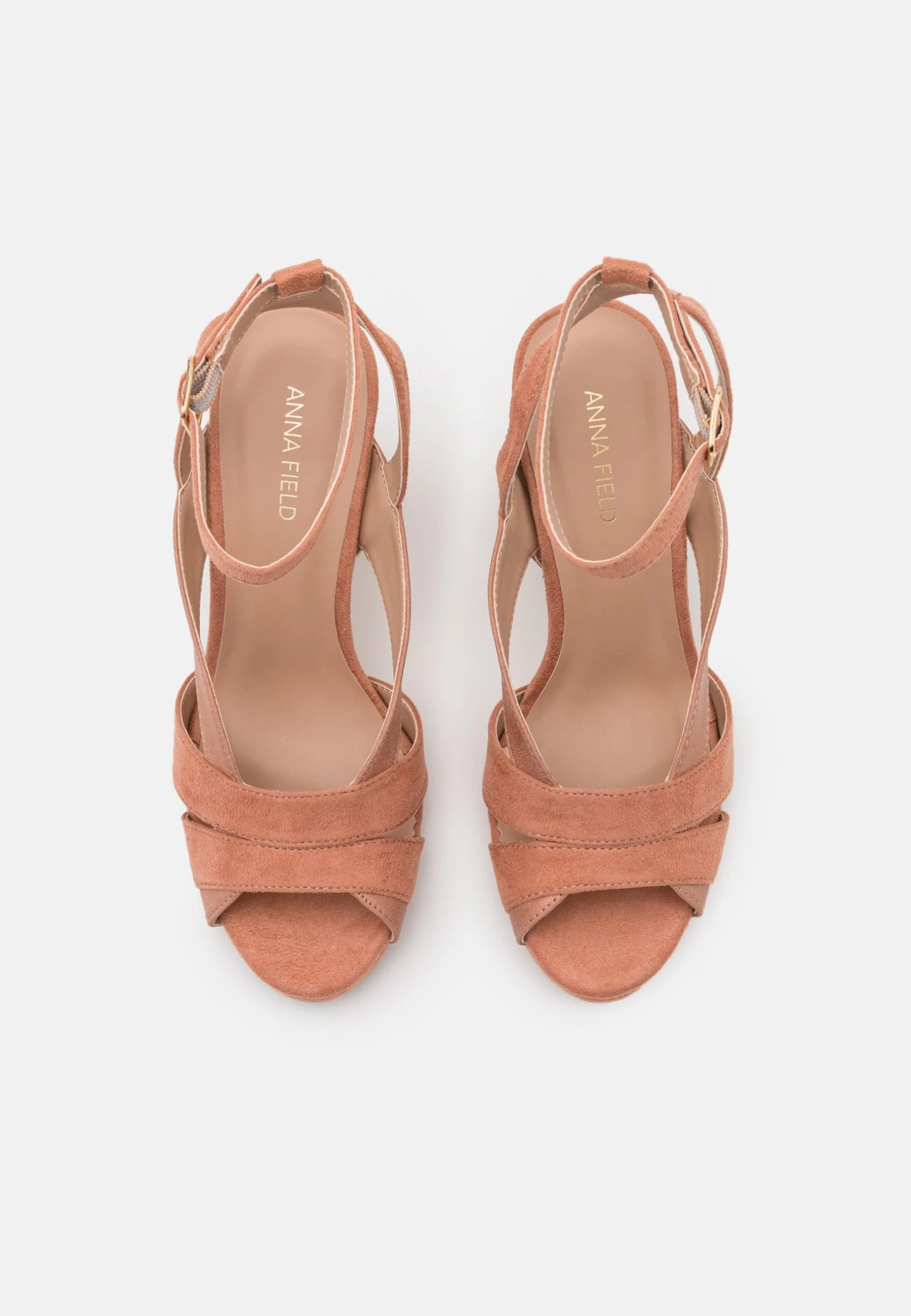 Anna Field Sandalen Met Plateauzool - Dark Rose 6 Anna Field Sandalen Met Plateauzool - Dark Rose - Afbeelding 6