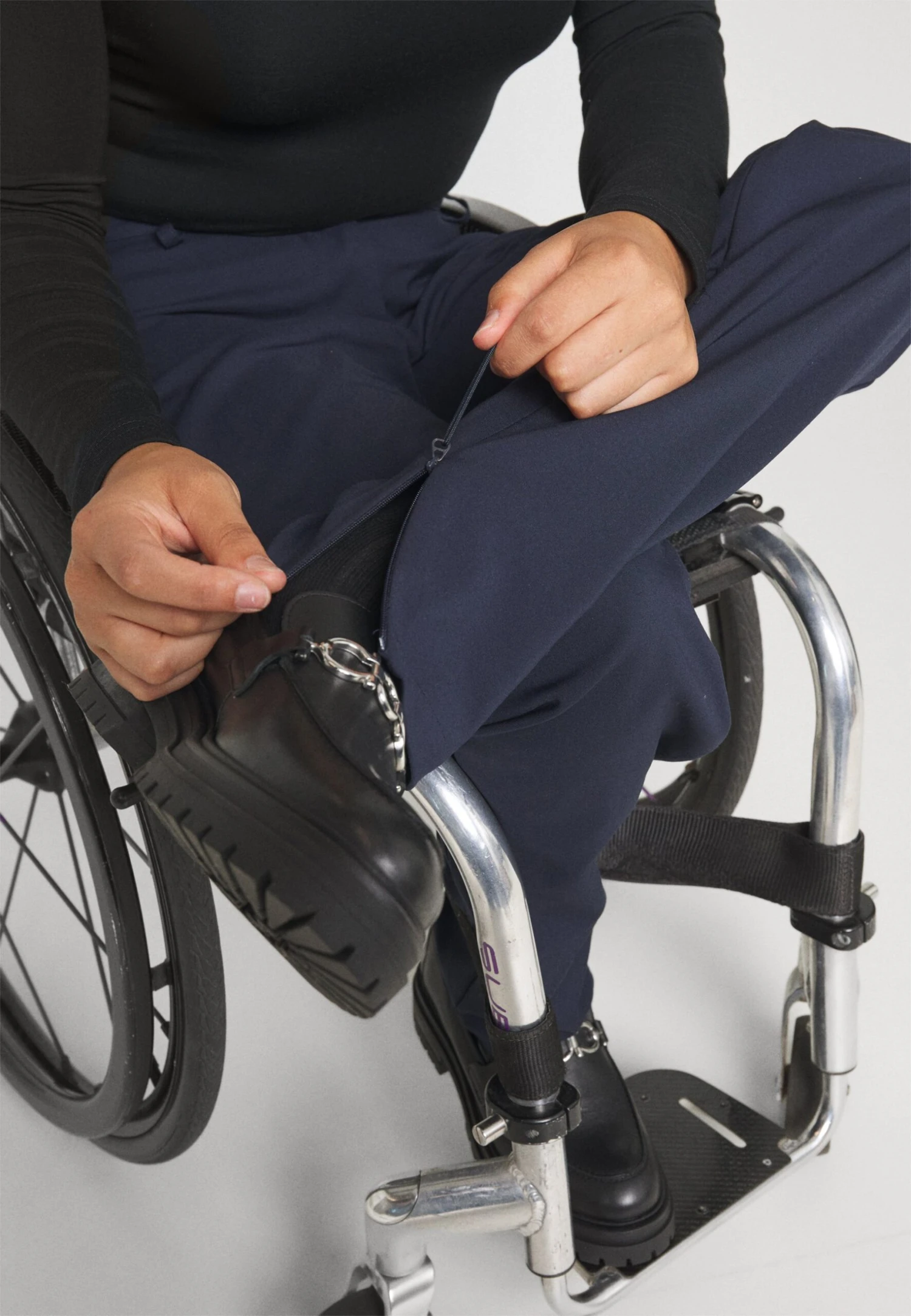 Anna Field Broek - Dark Blue 7 Anna Field Broek - Dark Blue - Afbeelding 7