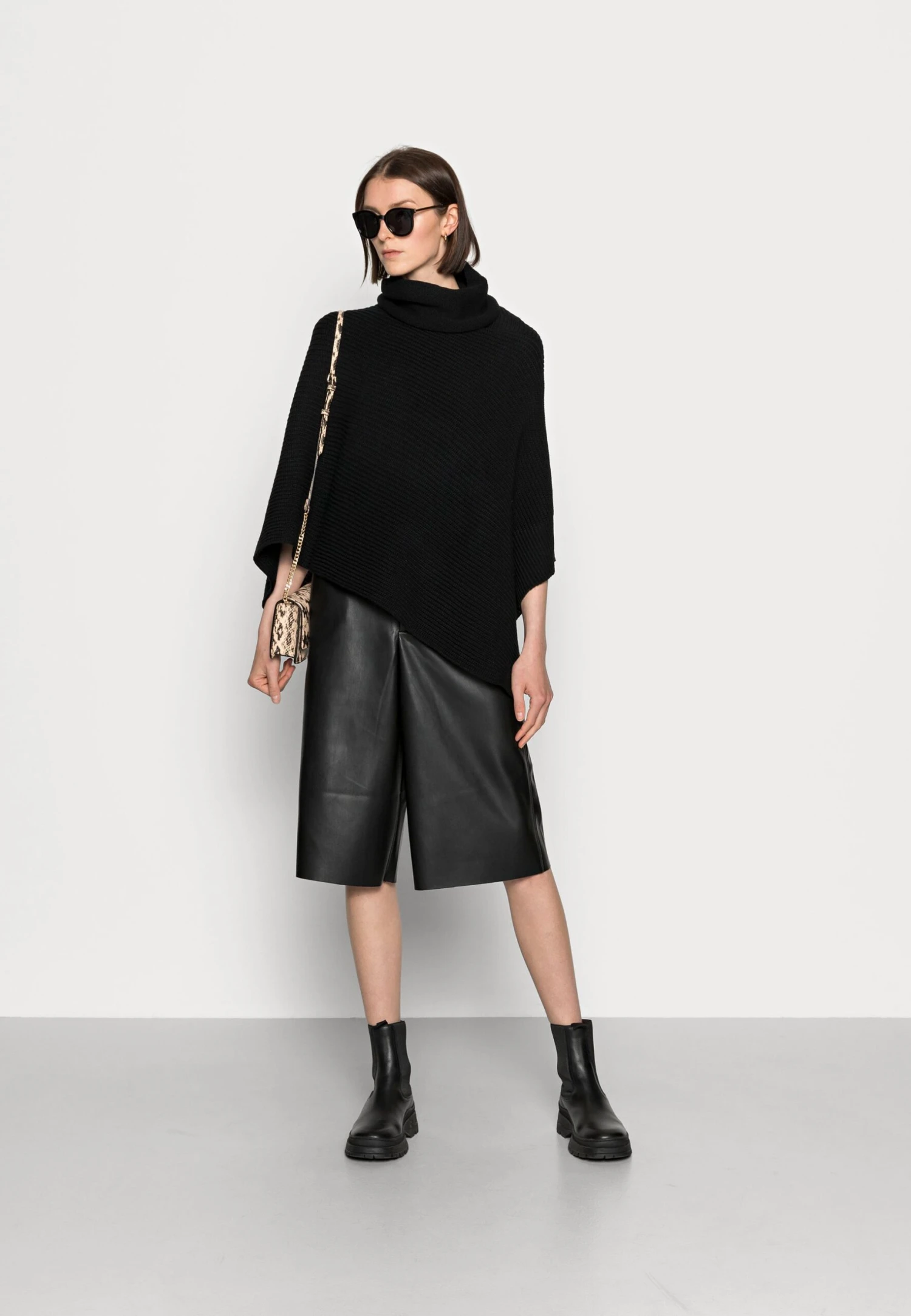 Anna Field Poncho - Black 2 Anna Field Poncho - Black - Afbeelding 2