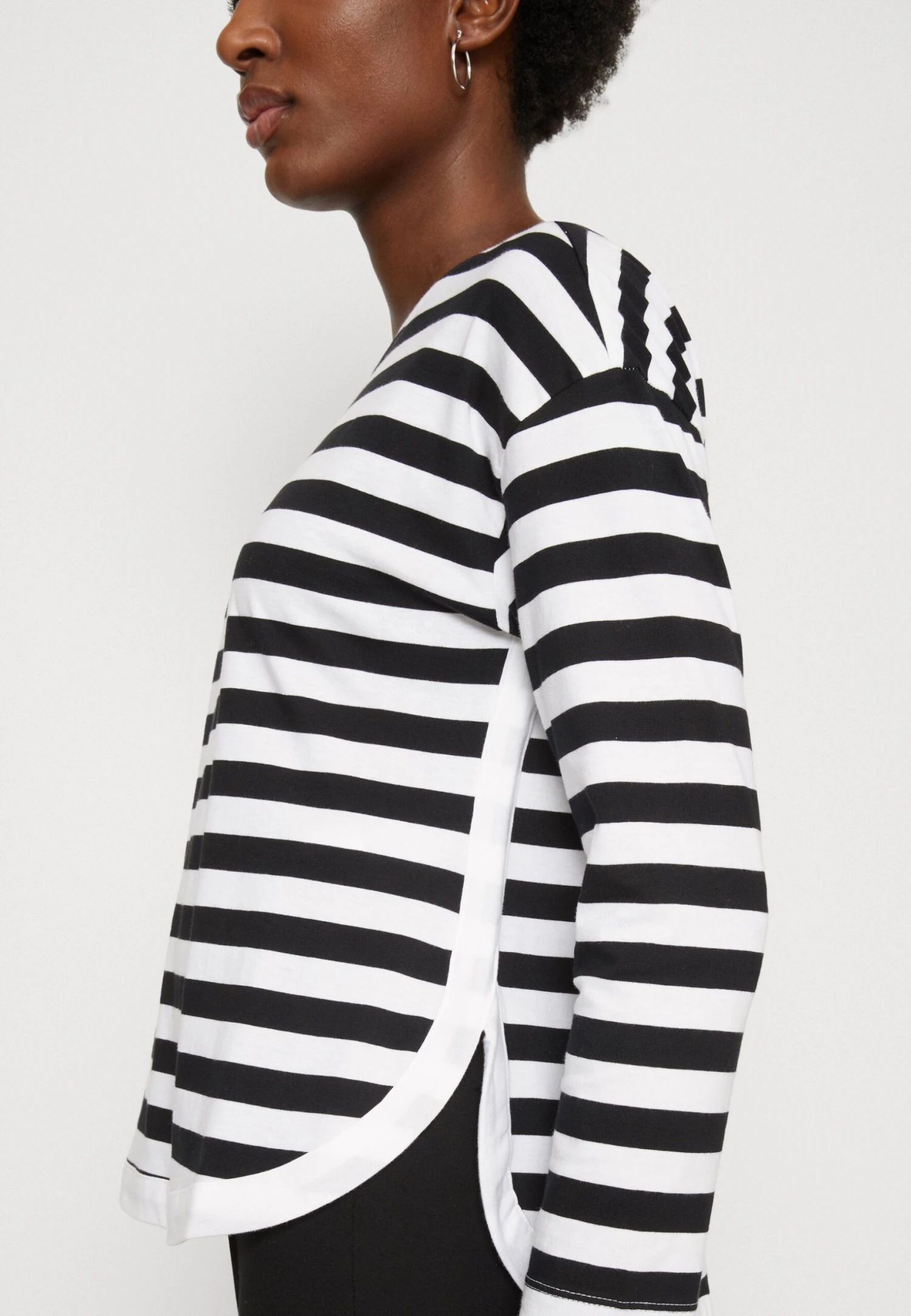 Anna Field Longsleeve - White/Black 6 Anna Field Longsleeve - White/Black - Afbeelding 6
