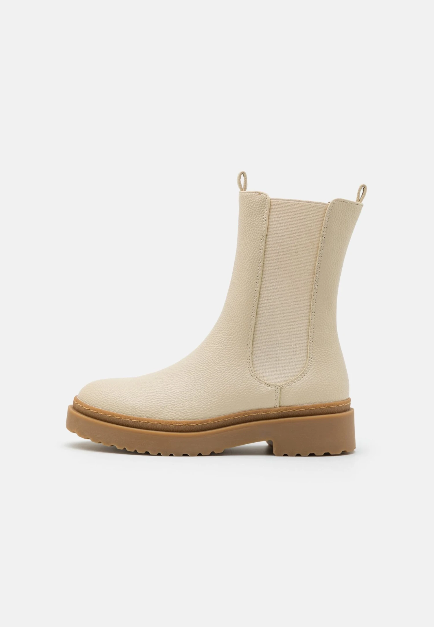 Enkellaarsjes Met Plateauzool - Beige 2 Enkellaarsjes Met Plateauzool - Beige - Afbeelding 2