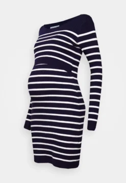 Gebreide Jurk - Blue/White -Anna Field 4b8d2583c6e94ec4b6d0dbc509462c62 scaled