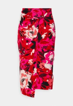 Anna Field Front Knot Midi Skirt - Kokerrok - Pink -Anna Field 58502fa5a35f490f9e88e15aa50b7a3a scaled