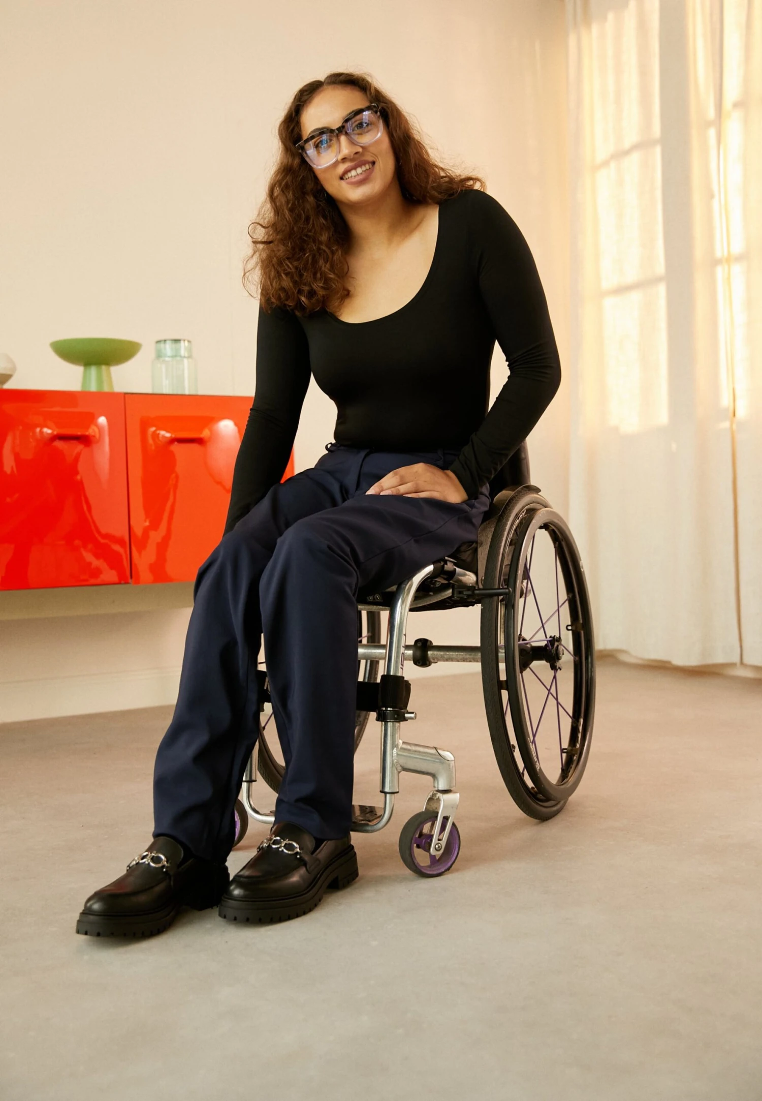 Anna Field Broek - Dark Blue 2 Anna Field Broek - Dark Blue - Afbeelding 2