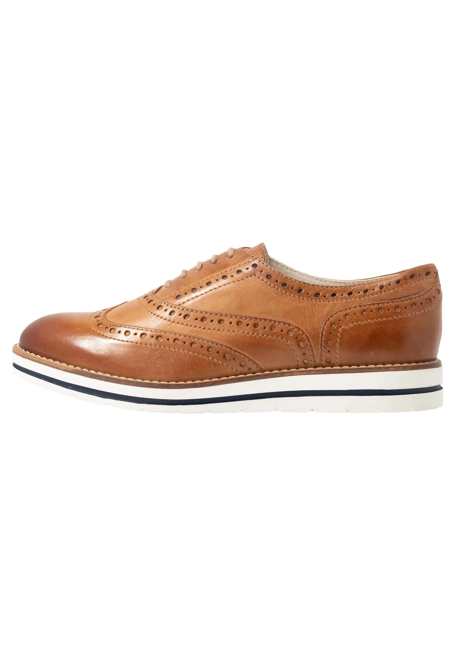 Anna Field Leather - Sportieve Veterschoenen - Cognac 2 Anna Field Leather - Sportieve Veterschoenen - Cognac - Afbeelding 2