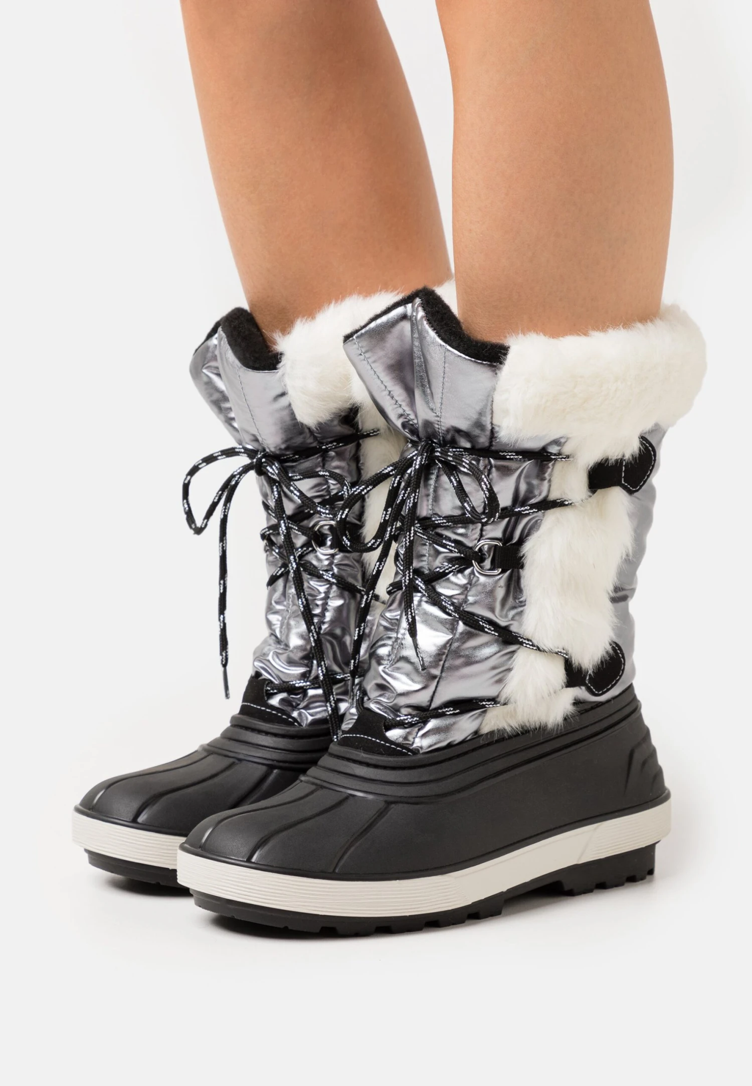 Anna Field Snowboots- Silver 1 Anna Field Snowboots- Silver