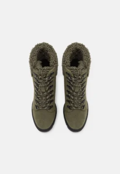 Anna Field Leather - Veterboots - Khaki -Anna Field 7d8c23ada9ed4ab4b7dcf756f86fb7ba scaled