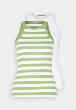 Anna Field 2 Pack - Top - Off-White/Green -Anna Field 7ff65f033ef045d19a5b697a48de07a6 scaled