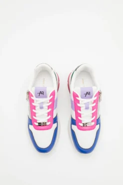 Anna Field Leather- Sneakers Laag - White/Multi-Coloured -Anna Field 846dab65b7724de5a09b88d3207e0489 scaled