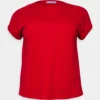 Slub Jersey- T-Shirt Basic - Red