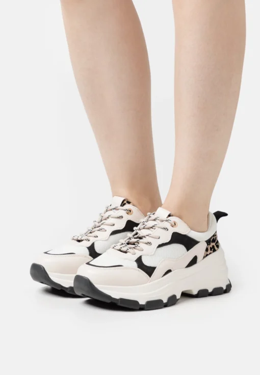 Anna Field Sneakers Laag - Black/Beige -Anna Field b0b172870e934b1a98c85ee45cbf08dd scaled