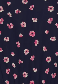 Anna Field V-Neck Sleeve Dress- Jurk - Dark Blue/Pink -Anna Field b563e7911c2f462dafbd112e0b88fc49 scaled