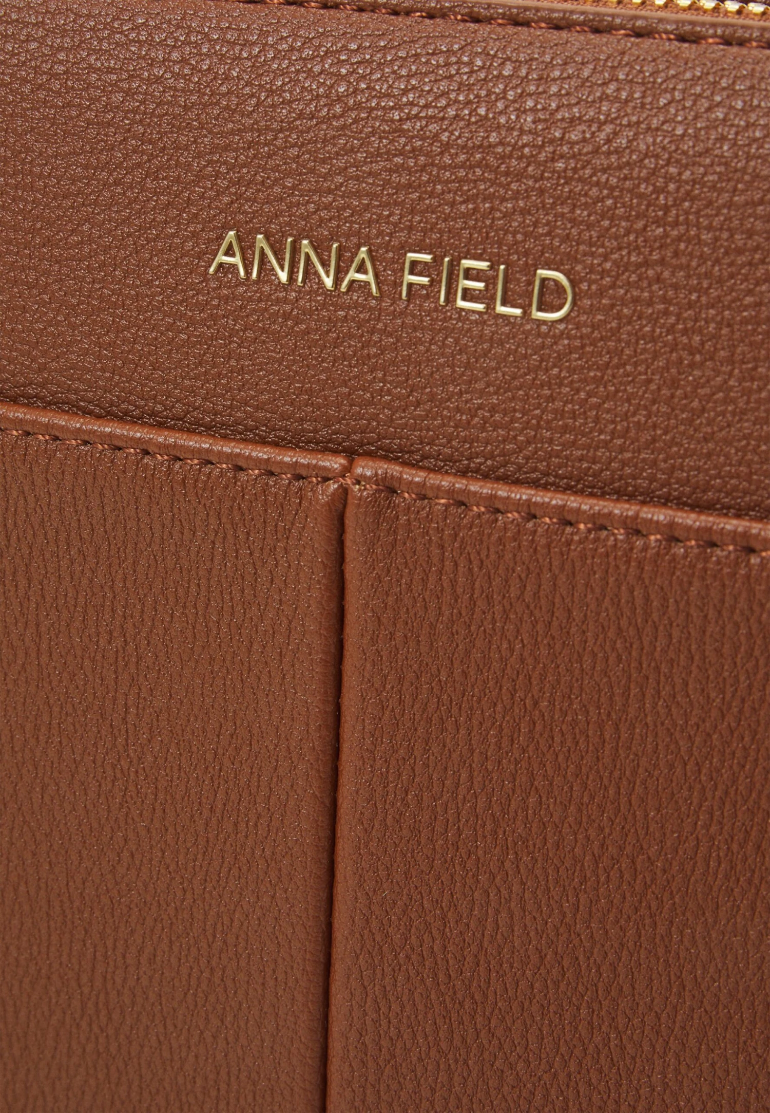 Anna Field Schoudertas - Cognac 4 Anna Field Schoudertas - Cognac - Afbeelding 4