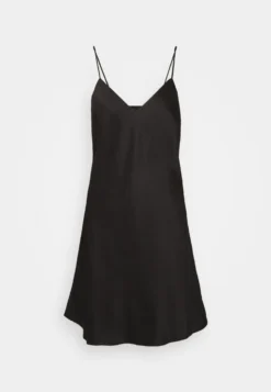 Anna Field Simple Satin Nightie - Nachtjapon - Black -Anna Field bf18cabadcc44dc295ca840aaa92880c scaled