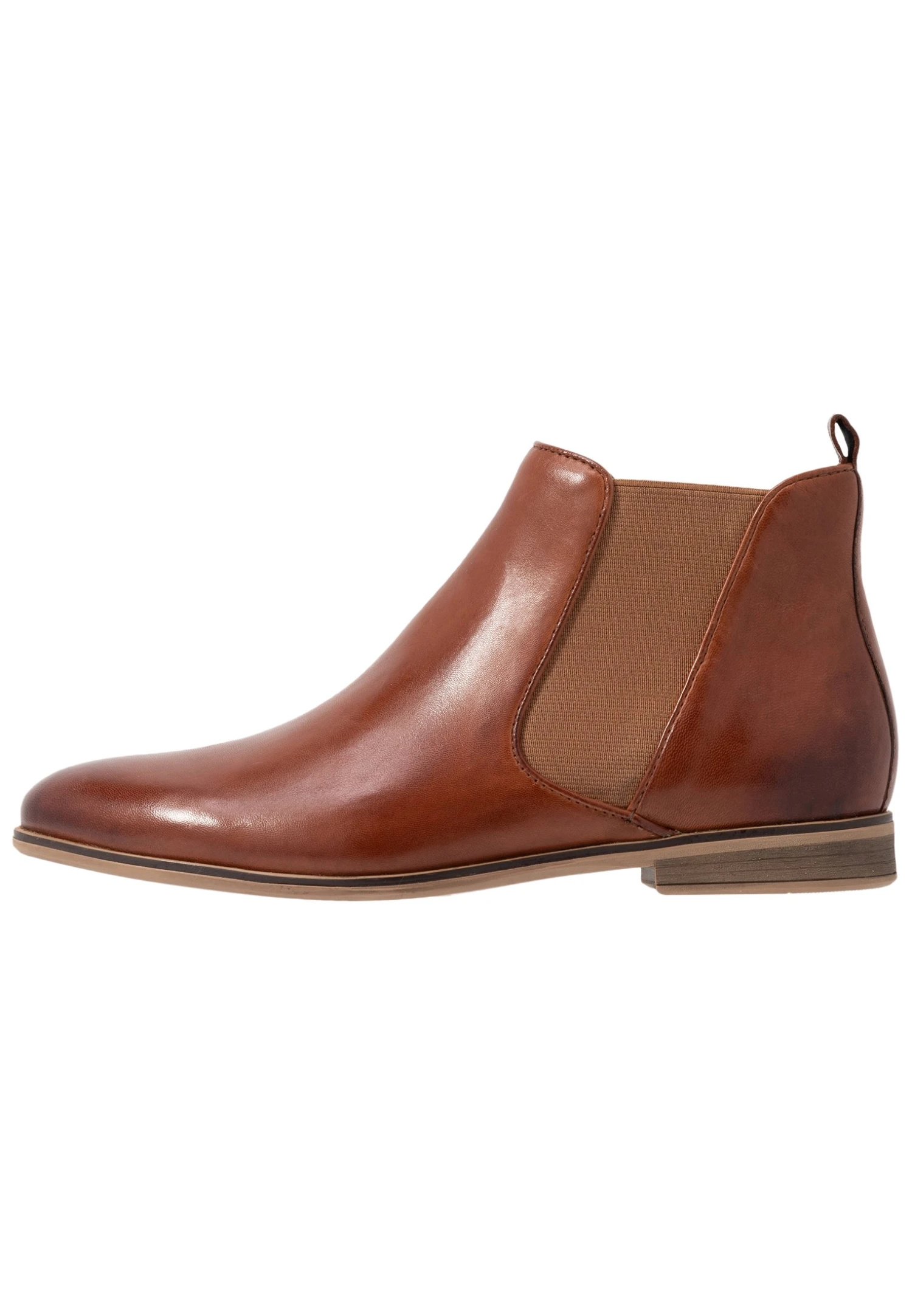 Anna Field Leather- Korte Laarzen - Cognac 2 Anna Field Leather- Korte Laarzen - Cognac - Afbeelding 2