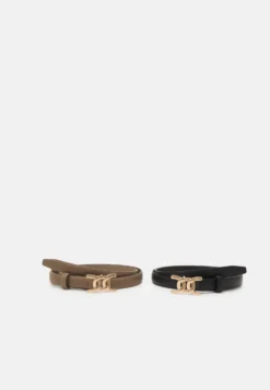 Anna Field 2Pack - Riem - Black/ Taupe