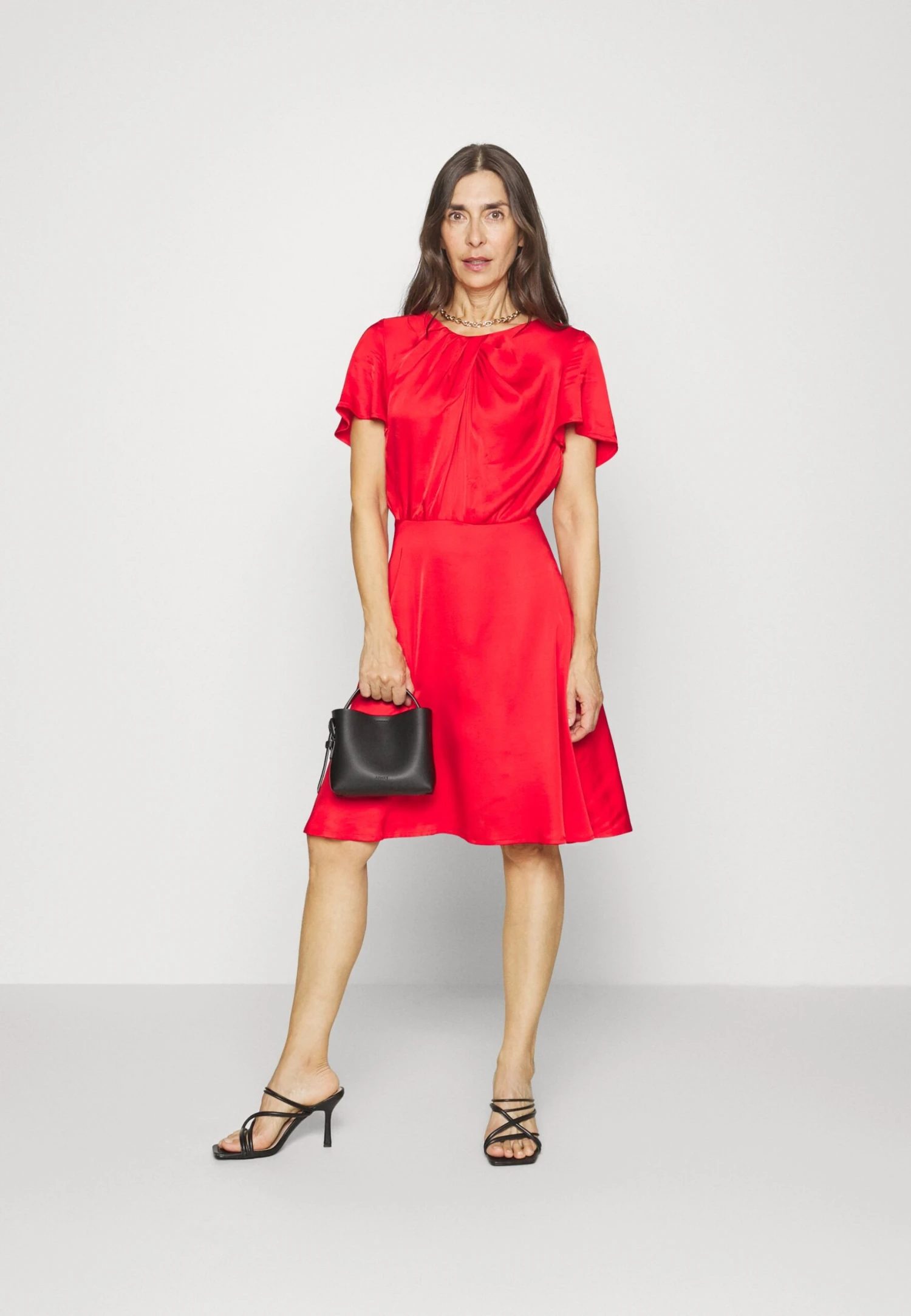 Anna Field Cocktailjurk - Red 2 Anna Field Cocktailjurk - Red - Afbeelding 2