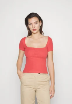 Anna Field 2 Pack - T-Shirt Basic - Red/White -Anna Field d055af685a1f462588d25e69d9cfa59b scaled