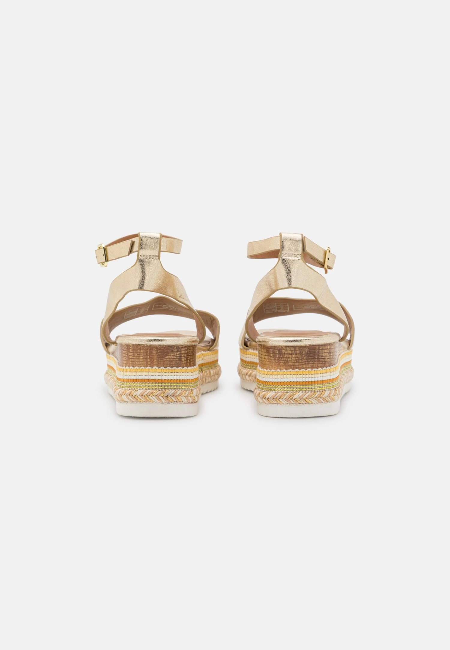 Anna Field Sandalen Met Plateauzool - Gold 4 Anna Field Sandalen Met Plateauzool - Gold - Afbeelding 4