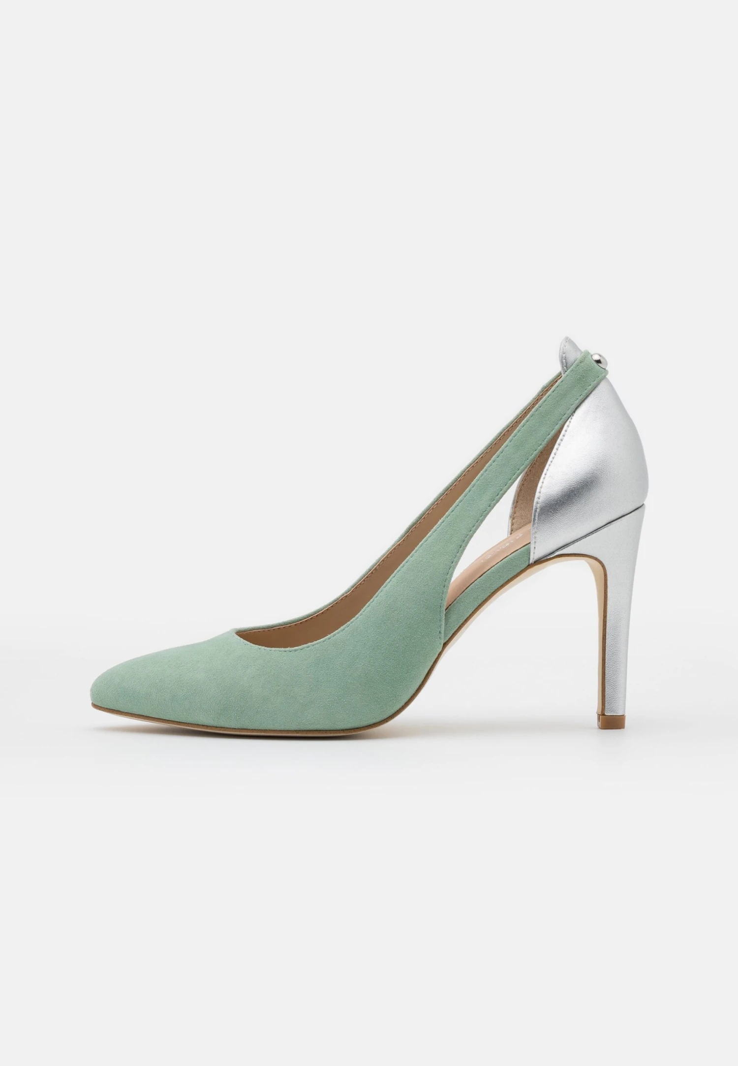 Anna Field Leather - Hoge Hakken - Mint/Silver 2 Anna Field Leather - Hoge Hakken - Mint/Silver - Afbeelding 2